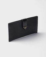 Prada Large Saffiano and leather wallet - Image 2